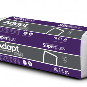Superglass Adapt Slab 32, 1200 x 600 x 25, 40, 50 or 100mm thickness